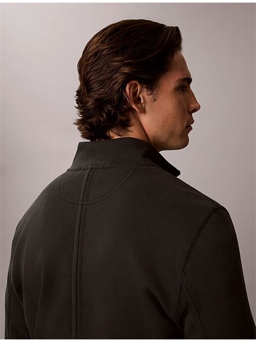 ls eu 350terry badge qtr zip CALVIN KLEIN JEANS | LV04RJ203G8MN